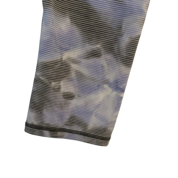 Athleta | Women's Blue & Gray High Rise Crop Leggings Size Medium - Picture 5 of 10